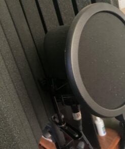 LyxPro VRI-30 Sound Absorbing and Vocal Booth Recording Microphone Isolation Shield Panel for Home Office and Studio Portable & Foldable Stand Mount Adjustable 39 71m04G1nWLL