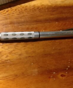 Pentel GraphGear 1000 Mechanical Pencil, (0.5mm), Black Barrel, 1 Each (PG1015A), Metallic Grey 0.5mm 1 Pack 51 71m0EJgyNL