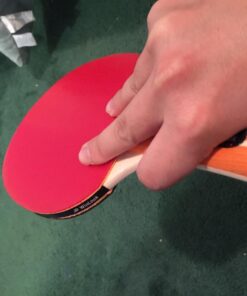 JP WinLook Ping Pong Paddles Sets - Portable Table Tennis Paddle Set with Ping Pong Paddle Case & Ping Pong Balls. Premium Table Tennis Racket Player Set for Indoor & Outdoor Games Red/Black 4 Paddle Set 44 71m1cXGhUL