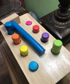 Melissa & Doug Deluxe Pounding Bench Wooden Toy With Mallet - STEAM Toddler Toy 40 71m1cr3RsmL