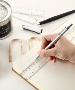 50 Pack Clear Plastic Ruler, 12 Inch Standard/Metric Rulers Straight Ruler Measuring Tool for Student School Office (Clear) 8 71m1ndiq1rL