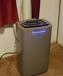 Whynter ARC-131GD 13,000 BTU (6,345 BTU SACC) Dual Hose Cooling Portable Air Conditioner, Dehumidifier, and Fan plus Storage bag for, up to 420 sq ft in Grey Cooling Only 45 71m2mbSeJAL