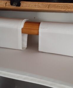 Honey-Can-Do 8-Shelf Hanging Closet Organizer, White SFT-01239 White 8 71m2ycez0nL