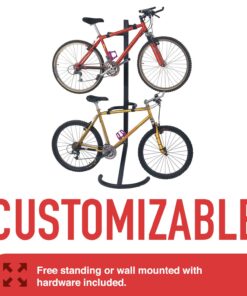 Racor - PLB-2R, Bike Rack, Garage Wall Stand 2 Bikes 22 71m39DTK nL