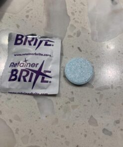 Retainer Brite Tablets for Cleaner Retainers and Dental Appliances - 96 Count 96 Count (Pack of 1) 37 71m490lF0rL