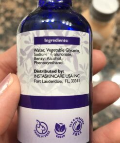 Hyaluronic Acid Serum for Face (2 Oz) - Serum for Skin and Lips - Hydrating and Moisturizing Face Serum for All Skin Types - Paraben and Fragrance-Free Hyaluronic Acid 2Fl Oz 29 71m4ToW23L