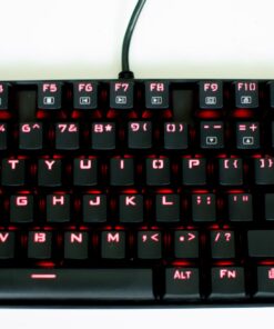 Redragon K552 Mechanical Gaming Keyboard 87 Key Rainbow LED Backlit Wired with Anti-Dust Proof Switches for Windows PC (Black Keyboard, Red Switches) 87 Key Red Switch Black 42 71m4u2hyTLL