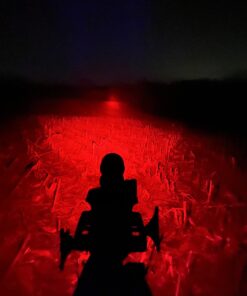 LED Hunting Flashlight, HS-802 250 Yards Cree Coyote Hog Red Light Flashlight with Remote Tactical & Pressure Switch+ Barrel Mount+ Battery(not sold individually)+ Charger for Hunting, Fishing 21 71m5EIZq7yL