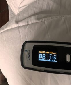 Innovo Deluxe iP900AP Fingertip Pulse Oximeter with Plethysmograph and Perfusion Index (Off-White with Black) 44 71m5LSWvML