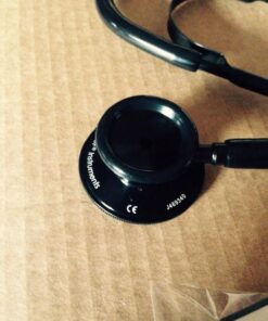 MDF® Dual Head Lightweight Stethoscope - All Black (MDF747-BO) Black (Blackout) 33 71m5qDK3kDL