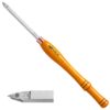 Easy Wood Tools Full Size Easy Detailer (7500) with Diamond Shaped Replaceable Carbide Cutter Lathe Wood Turning Tool with Maple Hardwood Easy Grip Handle Woodturning Tool 19 71m5z4bkh6L