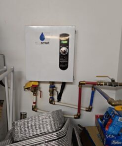 EcoSmart ECO 27 Tankless Water Heater, Electric, 27-kW - Quantity 1, 17 x 17 x 3.5 44 71m6Uq2Z RL