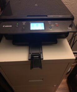 Canon PIXMA TS6220 Wireless All In One Photo Printer with Copier, Scanner and Mobile Printing, Black, Works with Alexa 61 71m6spz9g4L