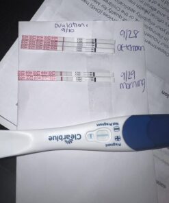 AccuMed Pregnancy Test Strips, 25-Count Individually Wrapped Pregnancy Strips, Early Home Detection Pregnancy Test Kit, Clear HCG Test 25 Count (Pack of 1) 32 71m8lA8 K0L