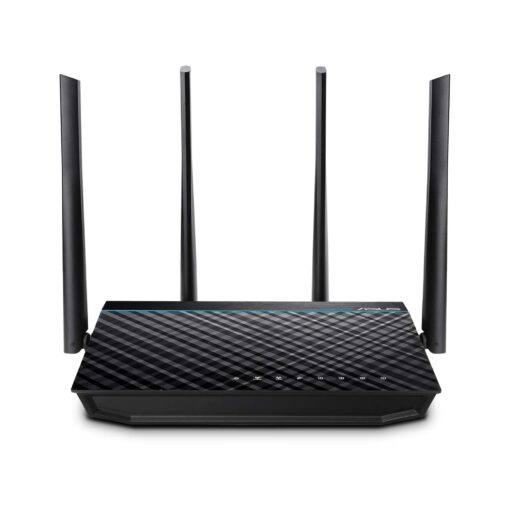 ASUS AC1700 WiFi Gaming Router (RT-ACRH17) - Dual Band Gigabit Wireless Router, 4 GB Ports, USB 3.0 Port, Gaming & Streaming, Easy Setup, Parental Control, MU-MIMO AC1700 Router