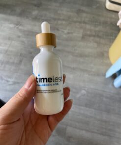 Timeless Skin Care Hyaluronic Acid 100% Pure Serum - Hydrating Face Serum for Personal Care - Fragrance-Free Hyaluronic Acid Serum for Skin Care - 2 oz 2 Fl Oz (Pack of 1) 41 71m9Zu24SYL 2