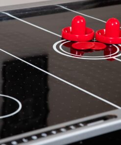 Triple Threat 6-ft 3-in-1 Multi Game Table with Billiards, Air Hockey, and Table Tennis 32 71mBsSX3mnL