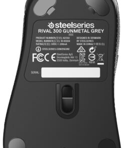 SteelSeries Rival 300, Optical Gaming Mouse - Gunmetal Grey Rival 300 Gunmetal Grey 24 71mCecHEICL