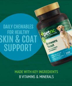 Alternative view of PetNC Natural Care Brewers Yeast Chewables for Dogs, 250 Count