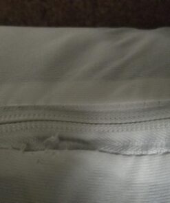 Linenspa Zippered Mattress Encasement - Waterproof & Bed Bug Proof - Premium Noiseless & Absorbent Cover – Queen, White 12" Depth 57 71mEuIKfsvL