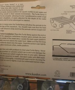 OASIS #64226 Turtle Ramp - Large 16-Inch by 11-Inch by 4-1/2-Inch, Black 56 71mFI5MHU4L