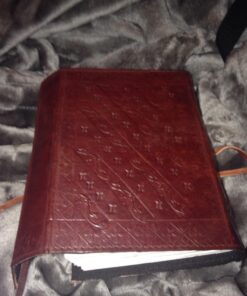 AzureGreen DOUBLE DRAGON Blank Page BOOK Handcrafted Leather Writing Unlined 5 x 7 JOURNAL (Brown) 51 71mFXrDiN8L