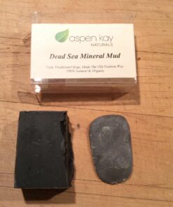 Aspen Kay Naturals Handmade Dead Sea Mud Soap Bar, Activated Charcoal & Pure Essential Oils, 4.5 oz Bar 1 Pack 35 71mGTBSY2SL
