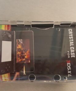TNP 3DS XL Case - Ultra Clear Crystal Transparent Hard Shell Protective Case Cover Skin Accessory Compatible with Nintendo 3DS XL LL 57 71mHImFB5KL