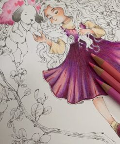 Forest Girl's Coloring Book by Aeppol 41 71mHdeLrsrL