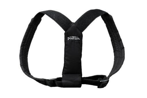 Swedish Posture Classic Brace Shoulders and Upper Back Pain Relief ((Female M-L/Male - M), Black)