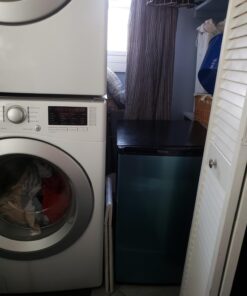 Magic Chef MCUF3S2 Compact Sleek 3 Cubic Foot Freestanding Mini Small Upright Freezer, Stainless Steel 3.0 cu. ft. 19 71mJ 6WHCZL