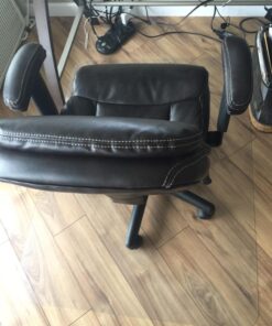 Ilyapa Office Chair Mat for Hard Floors 36" x 48" Heavy Duty Clear, PVC Chair Mat for Hardwood and Tile Floors, Protective Floor Mat for Home or Office 36 x 48 inches 37 71mJ5mmEBGL