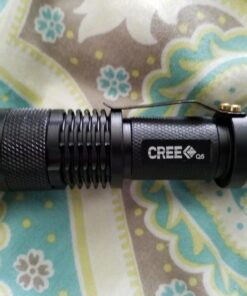 5 Pack SK-68 3 Modes Handheld Mini Cree Q5 LED Flashlight Torch Tactical Lamp 7w 300lm Adjustable Focus Zoomable Light 34 71mK9wVlhdL