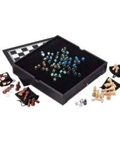 Mainstreet Classics Broadway 5-in-1 Combo Board Game Set 25 71mN3AqGADL