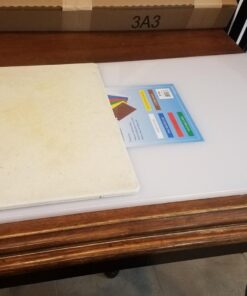 Plastic Cutting Board 18x30 1/2" Thick White, NSF Approved Commercial Use 41 71mNBA sdyL