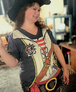 Leg Avenue Women's Swashbuckler Pirate Hat Red/Black 18 71mNMbdbuIL