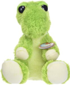 Aurora® Enchanting Dreamy Eyes™ T-rex Stuffed Animal - Captivating Gaze - Whimsical Charm - Green 10 Inches 14 71mNQPoMd0L