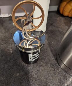 Sunnytech Low Temperature Stirling Engine Motor Steam Heat Education Model Toy Kit (LT001) Gold 16 71mOEDOiML