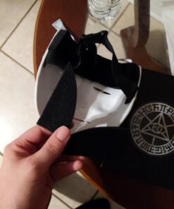 NEVLANTII V for Vendetta Guy Fawkes Mask Quality Anonymous Mask Halloween Costume Hackers Mask Cosplay Party Mask One Size 43 71mPPhBwGYL