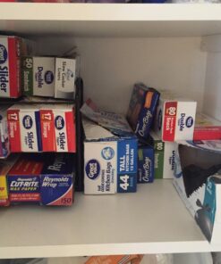 Deco Brothers Wrap Organizer Rack for Kitchen Cabinet, 3 Tier, Bronze 24 71mPU2ZoDLL