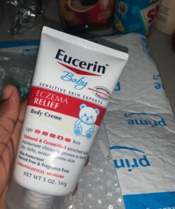 Eucerin Baby Eczema Relief Body Cream - Steroid & Fragrance Free for 3+ Months of Age - 5 oz. Tube 42 71mTw1kCGzL