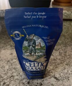 Light Grey Celtic Sea Salt Resealable Bags – Additive-Free, Delicious Sea Salt, Perfect for Cooking, Baking and More - Gluten-Free, Non-GMO Verified, Kosher and Paleo-Friendly, 16 Ounce (Pack of 2) 16 Ounce (Pack of 2) 30 71mUNFbT5QL