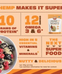 Alternative view of Hemp Seeds, 5 lb; 10g Plant Based Protein and 12g Omega 3 & 6 per Serving | Perfect for smoothies, yogurt & salad | Non-GMO, Vegan, Keto, Paleo, Gluten Free | Manitoba Harvest 5 Pound (Pack of 1)