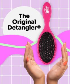 Alternative view of Wet Brush Detangling Brush, Original Detangler Brush (Pink) - Wet & Dry Tangle-Free Hair Brush for Women & Men - No Tangle Soft & Flexible Bristles for Straight, Curly, & Thick Hair Pink 1 Count (Pack of 1)