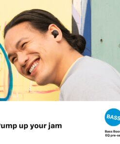 Sennheiser Consumer Audio CX True Wireless Earbuds - Bluetooth In-Ear Headphones for Music and Calls with Passive Noise Cancellation, Touch Controls, Bass Boost, IPX4 and 27-hour Battery Life, White Small True wireless earphone 14 71mXPWnmGS