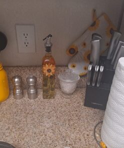 Grant Howard Glass Sunflower Oil & Vinegar Bottle 16 oz. 26 71mY pCvGpL