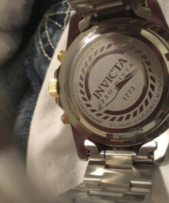 Invicta Men's 1773 Pro Diver Collection Chronograph Watch 43 71mYDhGpxqL