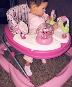 Disney Baby Minnie Mouse Music and Lights Baby Walker with Activity Tray (Garden Delight) Garden Delight Minnie 52 71mYGBh7fuL