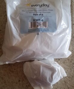 Everyday KWF-6 Keurig Replacement Coffee Filters, 6 Count (Pack of 1), White 6 Count (Pack of 1) 42 71makGONfhL