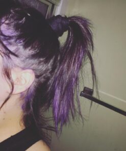 MANIC PANIC Ultra Violet Hair Color - Amplified - Semi Permanent Hair Dye - Cool Blue Toned Violet Color - Vegan, PPD & Ammonia Free - For Coloring Hair on Men & Women 18 71mb5C4C25L